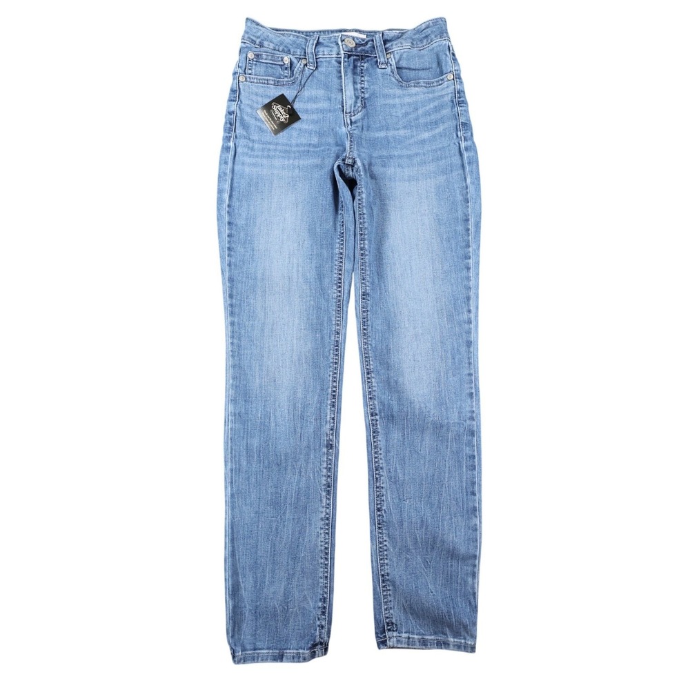 LC Lauren Conrad Skinny Jeans Womens 6 Blue Cotton Stretch Slim Denim Pants